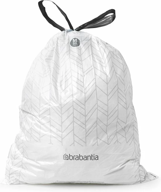 Brabantia PerfectFit Vuilniszakken - 60 L - Code M - 40 Stuks 8 Brabantia PerfectFit Vuilniszakken - 60 L - Code M - 40 Stuks - Afbeelding 8