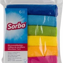 Sorbo Microvezeldoek - 6 Stuks - Assorti -SolisVac Plus Shop 550x678 2