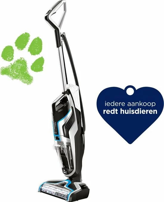 BISSELL 2225N CrossWave Pet Pro - 3-in-1 Vloerreiniger - Ideaal Met Huisdieren 1 BISSELL 2225N CrossWave Pet Pro - 3-in-1 Vloerreiniger - Ideaal Met Huisdieren