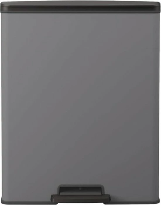 Curver Deco Bin Duo Prullenbak - 26L+26L - Afvalscheiding - Rechthoekig - Lichtgrijs 11 Curver Deco Bin Duo Prullenbak - 26L+26L - Afvalscheiding - Rechthoekig - Lichtgrijs - Afbeelding 11