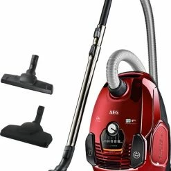 AEG VX7-2-ANIM - Animal Edition - Stofzuiger Met Zak - Stofzuigen - Stofzuigers - Chili Red
