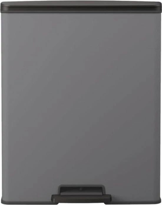 Curver Deco Bin Prullenbak - 65L - Rechthoekig - Cool Grey 10 Curver Deco Bin Prullenbak - 65L - Rechthoekig - Cool Grey - Afbeelding 10