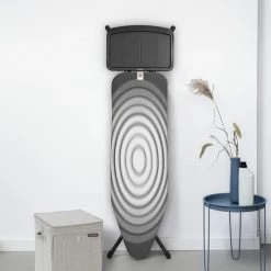 Brabantia Strijkplank B - Met Stoomunithouder - 124x38 Cm - Titan Oval 13 Brabantia Strijkplank B - Met Stoomunithouder - 124x38 Cm - Titan Oval -SolisVac Plus Shop 550x702