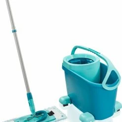 Leifheit Clean Twist M Vloerwisser Ergo Mobiel - Dweil Set Compleet Systeem Met Wieltjes - 33 Cm - 6 Liter
