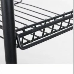 Sens Design Wasmachine Rek - WC Kast - Zwart Metaal -SolisVac Plus Shop 550x711 1