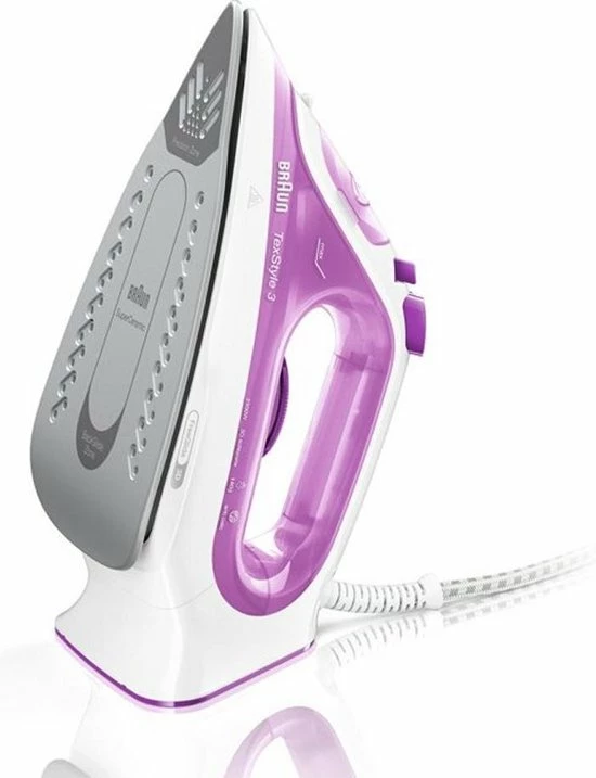 Braun TexStyle 3 - SI 3030 PU - Stoomstrijkijzer - Paars 6 Braun TexStyle 3 - SI 3030 PU - Stoomstrijkijzer - Paars - Afbeelding 6