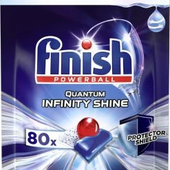 Finish Quantum Ultimate Infinity Shine Vaatwastabletten - 80 Capsules