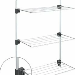 Tomado - Metaltex Metaltex Gale Droogrek - 11m Drooglengte - Ophangbaar Aan Deur - Zilvergrijs 13 Tomado - Metaltex Metaltex Gale Droogrek - 11m Drooglengte - Ophangbaar Aan Deur - Zilvergrijs -SolisVac Plus Shop 550x731 3