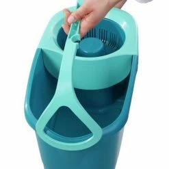 Leifheit Clean Twist Disc Mop Ergo - Dweil Set Compleet Systeem Met Wieltjes - 6 Liter -SolisVac Plus Shop 550x733 2