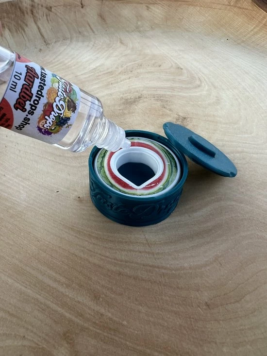 TasteDrops - Aroma Pod Case Houder - Te Gebruiken Voor Het Opbergen Van Air Up Pods - Oranje Met Logo - Geschikt Voor Air Up Drinkfles Pods - Magnetisch Stapelbaar - 4 TasteDrops - Aroma Pod Case Houder - Te Gebruiken Voor Het Opbergen Van Air Up Pods - Oranje Met Logo - Geschikt Voor Air Up Drinkfles Pods - Magnetisch Stapelbaar - - Afbeelding 4