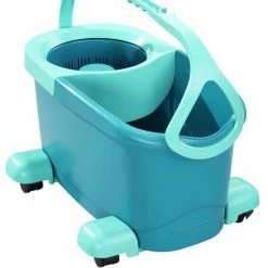 Leifheit Clean Twist Disc Mop Ergo - Dweil Set Compleet Systeem Met Wieltjes - 6 Liter -SolisVac Plus Shop 550x733 3