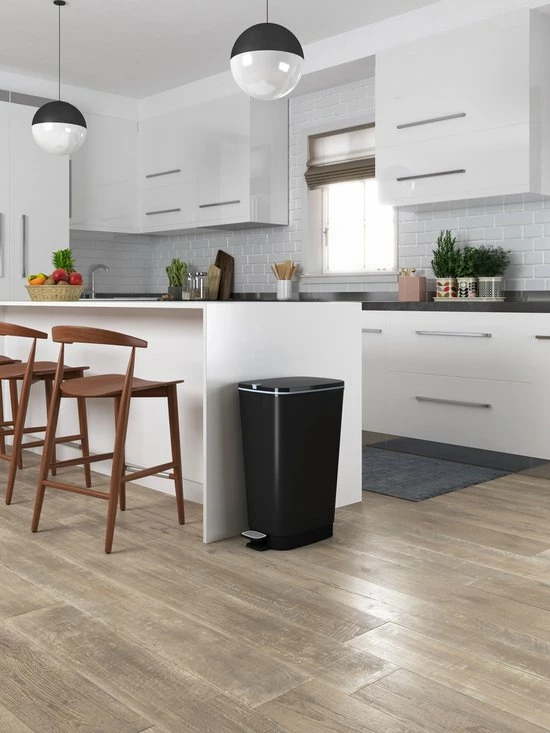 Kis Pedaalemmer Chic Bin Zwart L - 50L 4 Kis Pedaalemmer Chic Bin Zwart L - 50L - Afbeelding 4