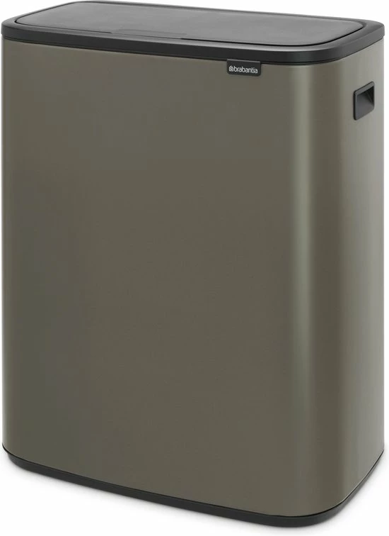 Brabantia Bo Touch Bin Prullenbak - 2 X 30 L - Platinum 19 Brabantia Bo Touch Bin Prullenbak - 2 X 30 L - Platinum - Afbeelding 19