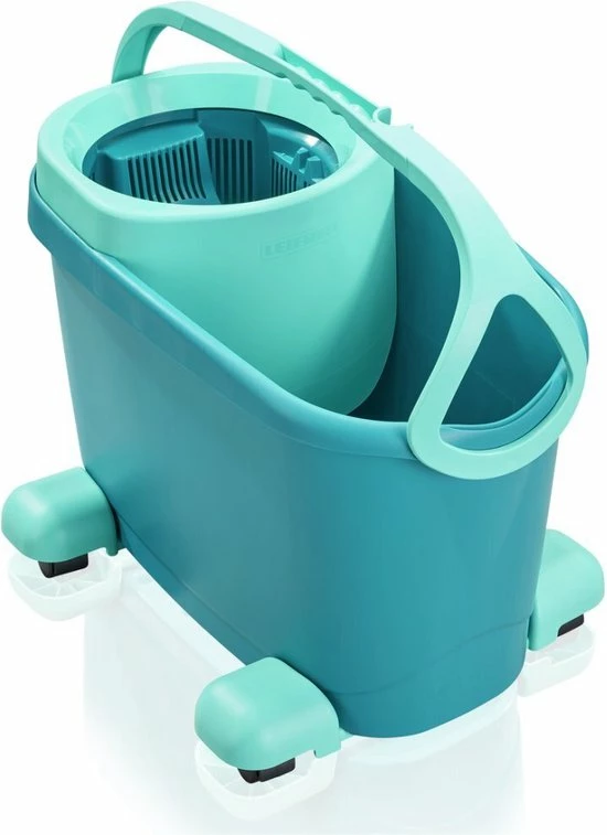 Leifheit Clean Twist M Vloerwisser Ergo Mobiel - Dweil Set Compleet Systeem Met Wieltjes - 33 Cm - 6 Liter 4 Leifheit Clean Twist M Vloerwisser Ergo Mobiel - Dweil Set Compleet Systeem Met Wieltjes - 33 Cm - 6 Liter - Afbeelding 4