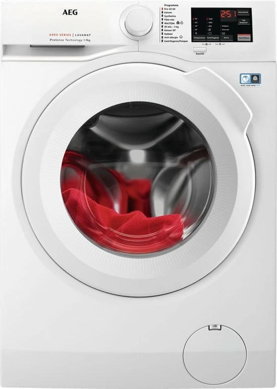 AEG L6VAPOR - 6000 Serie ProSense® - Wasmachine 1 AEG L6VAPOR - 6000 Serie ProSense® - Wasmachine