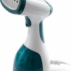 Tomado TSH1201W - Kledingstomer - 1200 Watt - RVS Zool - Wit/turquoise