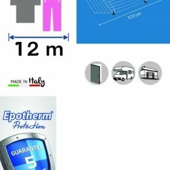 Tomado - Metaltex Tomado Tilburg Droogrek - 12m Drooglengte - Zilvergrijs 29 Tomado - Metaltex Tomado Tilburg Droogrek - 12m Drooglengte - Zilvergrijs -SolisVac Plus Shop 550x778 2