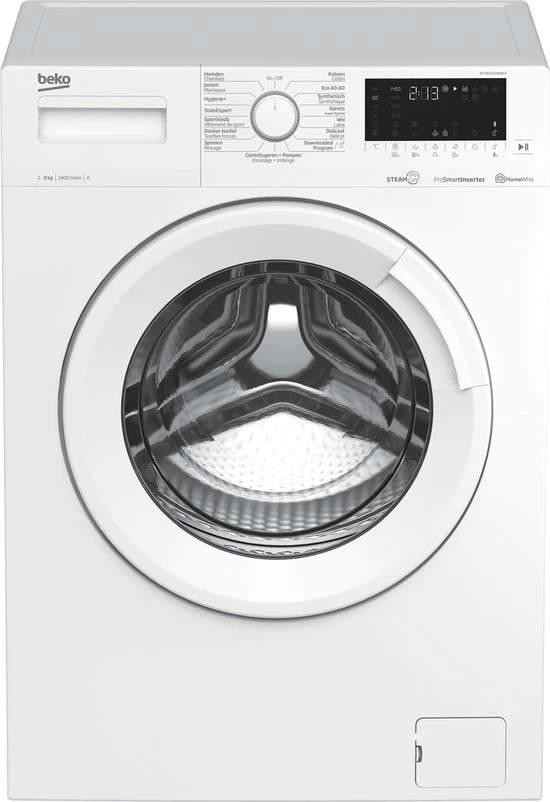 Beko WTV8716XWWST Steamcure - Wasmachine 1 Beko WTV8716XWWST Steamcure - Wasmachine