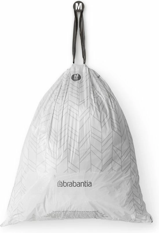 Brabantia PerfectFit Vuilniszakken - 60 L - Code M - 40 Stuks 3 Brabantia PerfectFit Vuilniszakken - 60 L - Code M - 40 Stuks - Afbeelding 3