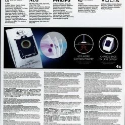 AEG GR201S - Stofzuigerzakken - Stofzuigerzakken Aeg - 4 Stuks 20 AEG GR201S - Stofzuigerzakken - Stofzuigerzakken Aeg - 4 Stuks -SolisVac Plus Shop 550x810