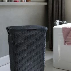 Curver Style Wasmand Met Deksel - 60L - Antraciet 13 Curver Style Wasmand Met Deksel - 60L - Antraciet -SolisVac Plus Shop 550x825 10