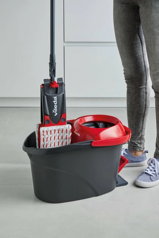 Vileda UltraMax TURBO - Pedaalsysteem + 1 Sensitive Navulling Voor Delicate Vloeren 13 Vileda UltraMax TURBO - Pedaalsysteem + 1 Sensitive Navulling Voor Delicate Vloeren - Afbeelding 13