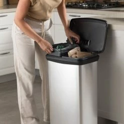 Curver Deco Bin Duo Prullenbak - Rechthoekig - 23L + 23L - Zilver Metallic 22 Curver Deco Bin Duo Prullenbak - Rechthoekig - 23L + 23L - Zilver Metallic -SolisVac Plus Shop 550x825 34