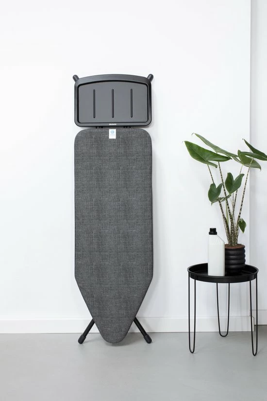 Brabantia Strijkplank C - Met Stoomunithouder - 124 X 45 Cm - Denim Black 3 Brabantia Strijkplank C - Met Stoomunithouder - 124 X 45 Cm - Denim Black - Afbeelding 3