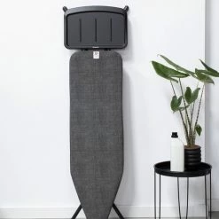 Brabantia Strijkplank B - Met Stoomunithouder - 124x38 Cm - Denim Black -SolisVac Plus Shop 550x825 49