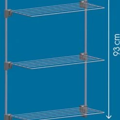 Tomado - Metaltex Metaltex Gale Droogrek - 11m Drooglengte - Ophangbaar Aan Deur - Zilvergrijs 21 Tomado - Metaltex Metaltex Gale Droogrek - 11m Drooglengte - Ophangbaar Aan Deur - Zilvergrijs -SolisVac Plus Shop 550x835 4
