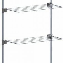 Tomado - Metaltex Metaltex Gale Droogrek - 11m Drooglengte - Ophangbaar Aan Deur - Zilvergrijs 20 Tomado - Metaltex Metaltex Gale Droogrek - 11m Drooglengte - Ophangbaar Aan Deur - Zilvergrijs -SolisVac Plus Shop 550x839